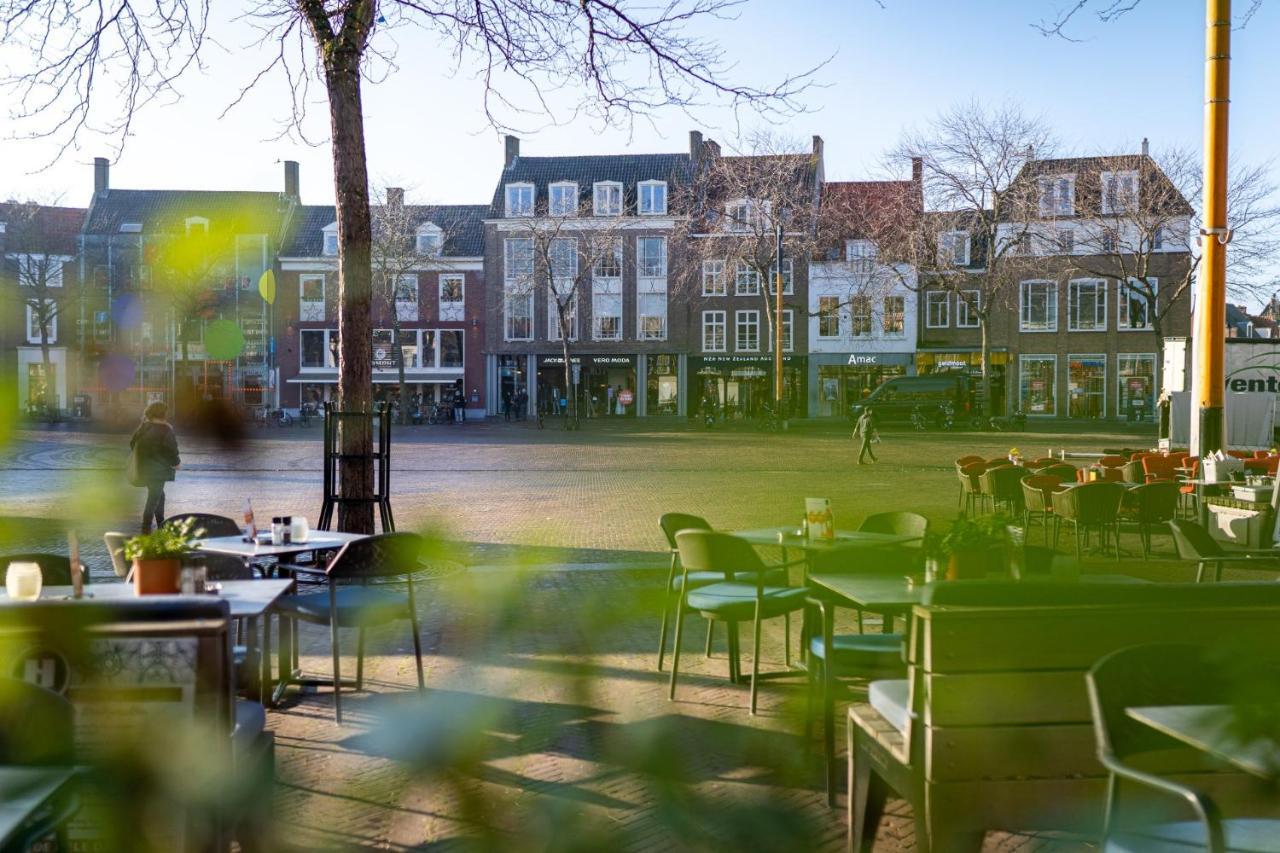 Hotel Brasserie De Huifkar Middelburg Exterior foto
